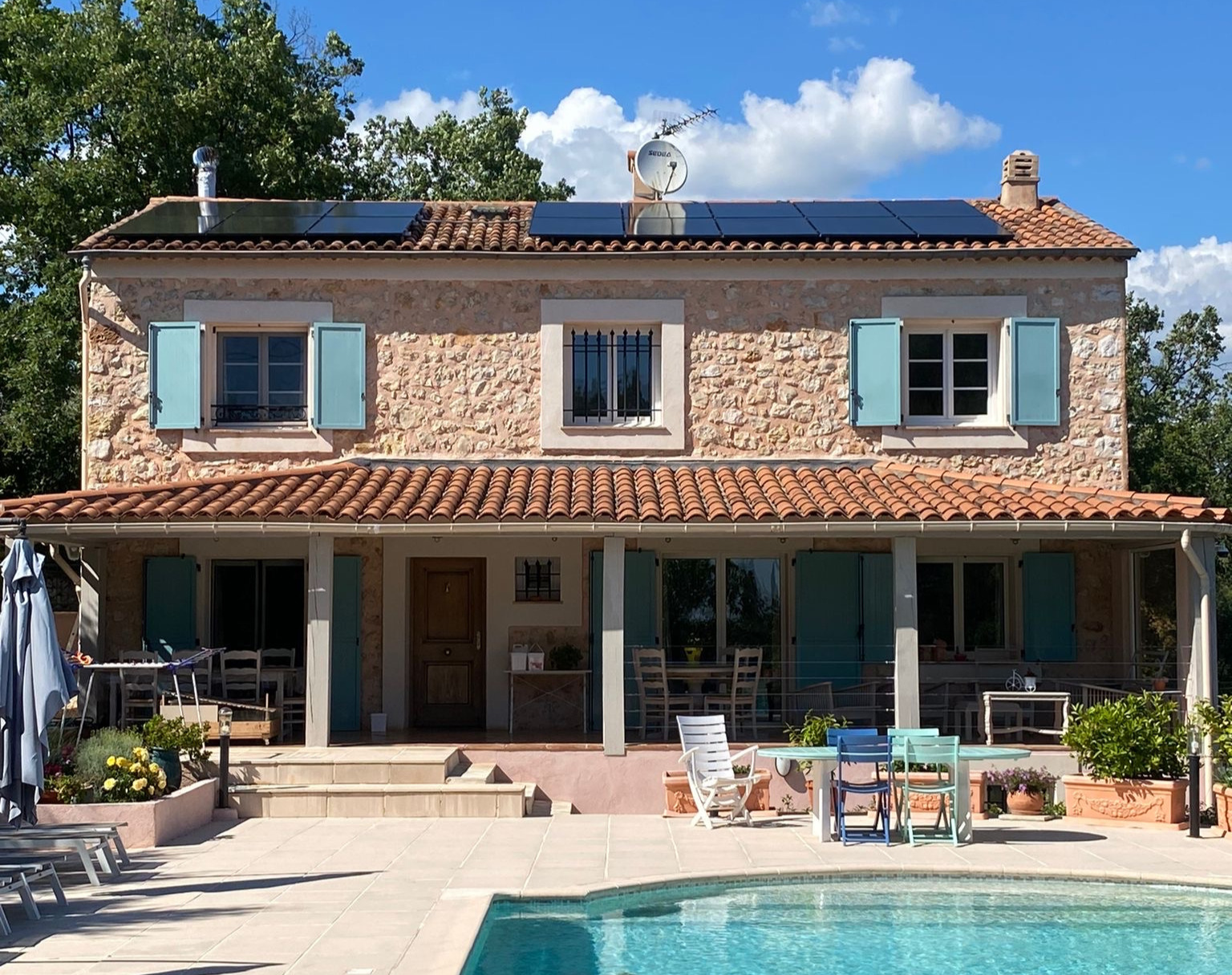 Panneaux solaires installés par LDI Énergies à Grasse